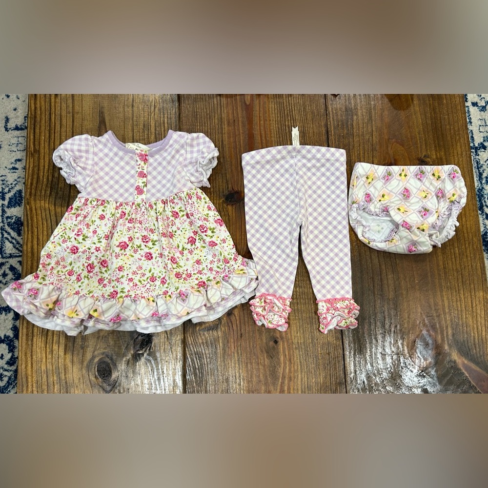 3 piece precious Matilda Jane outfit